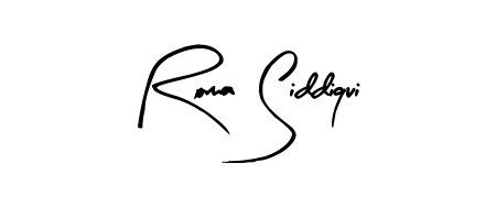 The Arty Signature font gives name Roma Siddiqui a signature that looks effortless yet distinguished. Download high-res PNG instantly. Roma Siddiqui signature style 8 images and pictures png
