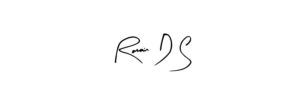 Make a short Romain D S signature style. Manage your documents anywhere anytime using Arty Signature. Create and add eSignatures, submit forms, share and send files easily. Romain D S signature style 8 images and pictures png