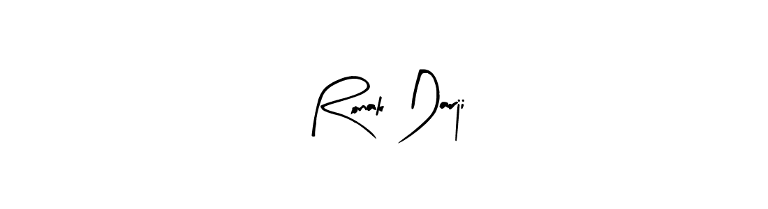 It looks lik you need a new signature style for name Ronak Darji. Design unique handwritten (Arty Signature) signature with our free signature maker in just a few clicks. Ronak Darji signature style 8 images and pictures png