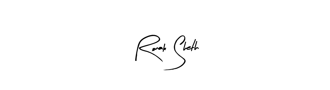 if you are searching for the best signature style for your name Ronak Sheth. so please give up your signature search. here we have designed multiple signature styles  using Arty Signature. Ronak Sheth signature style 8 images and pictures png