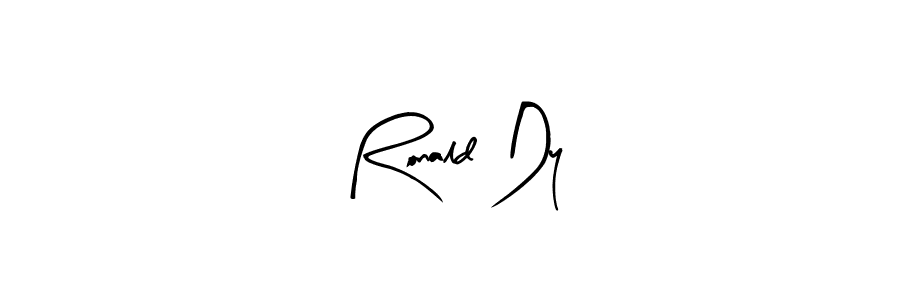 Also You can easily find your signature by using the search form. We will create Ronald Dy name handwritten signature images for you free of cost using Arty Signature sign style. Ronald Dy signature style 8 images and pictures png