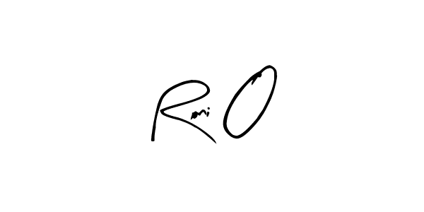 Once you've used our free online signature maker to create your best signature Arty Signature style, it's time to enjoy all of the benefits that Roni O name signing documents. Roni O signature style 8 images and pictures png