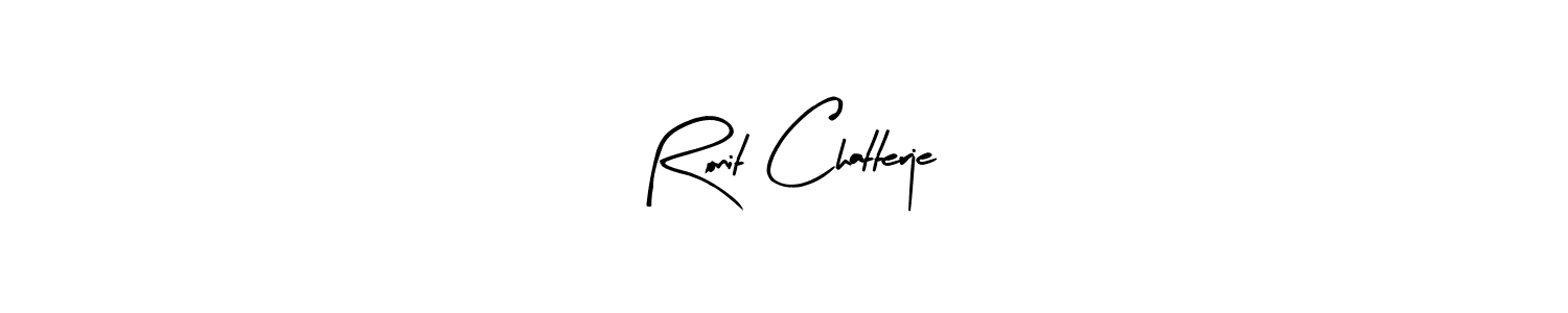 Make a short Ronit Chatterje signature style. Manage your documents anywhere anytime using Arty Signature. Create and add eSignatures, submit forms, share and send files easily. Ronit Chatterje signature style 8 images and pictures png