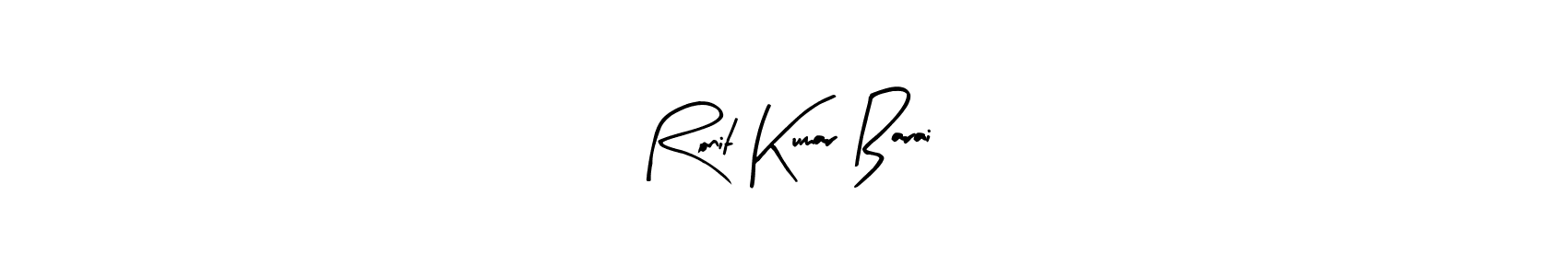 You should practise on your own different ways (Arty Signature) to write your name (Ronit Kumar Barai) in signature. don't let someone else do it for you. Ronit Kumar Barai signature style 8 images and pictures png