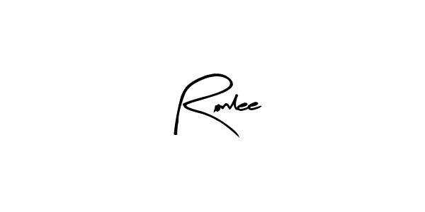 Make a short Ronlee signature style. Manage your documents anywhere anytime using Arty Signature. Create and add eSignatures, submit forms, share and send files easily. Ronlee signature style 8 images and pictures png