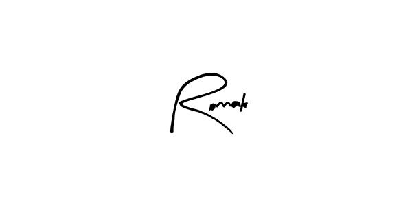 How to Draw Ronnak signature style? Arty Signature is a latest design signature styles for name Ronnak. Ronnak signature style 8 images and pictures png