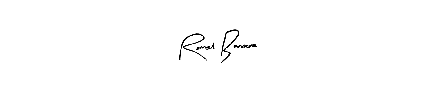 Make a beautiful signature design for name Ronnel Barrera. Use this online signature maker to create a handwritten signature for free. Ronnel Barrera signature style 8 images and pictures png