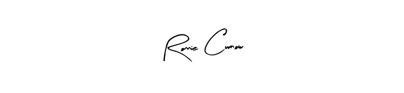 Design your own signature with our free online signature maker. With this signature software, you can create a handwritten (Arty Signature) signature for name Ronnie Curnow. Ronnie Curnow signature style 8 images and pictures png