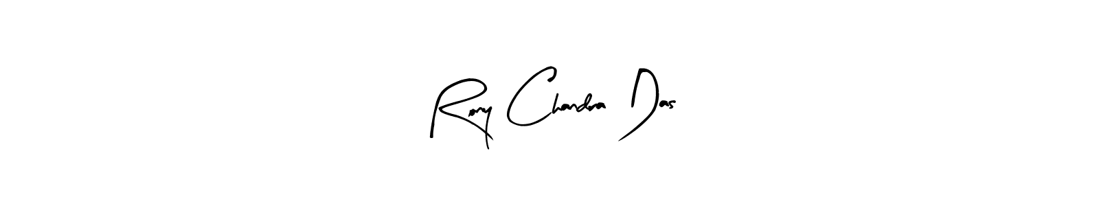 Arty Signature is a professional signature style that is perfect for those who want to add a touch of class to their signature. It is also a great choice for those who want to make their signature more unique. Get Rony Chandra Das name to fancy signature for free. Rony Chandra Das signature style 8 images and pictures png