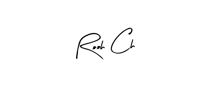 You should practise on your own different ways (Arty Signature) to write your name (Rooh Ch) in signature. don't let someone else do it for you. Rooh Ch signature style 8 images and pictures png