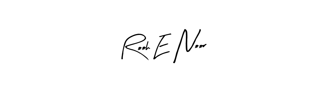 Rooh E Noor stylish signature style. Best Handwritten Sign (Arty Signature) for my name. Handwritten Signature Collection Ideas for my name Rooh E Noor. Rooh E Noor signature style 8 images and pictures png