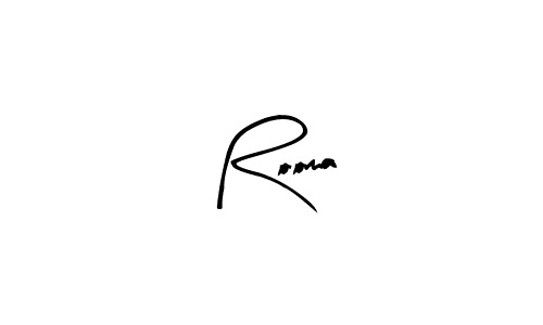 Also we have Rooma name is the best signature style. Create professional handwritten signature collection using Arty Signature autograph style. Rooma signature style 8 images and pictures png