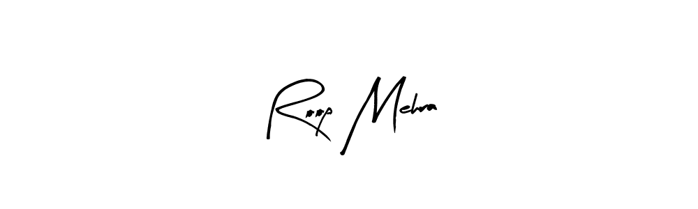 You should practise on your own different ways (Arty Signature) to write your name (Roop Mehra) in signature. don't let someone else do it for you. Roop Mehra signature style 8 images and pictures png