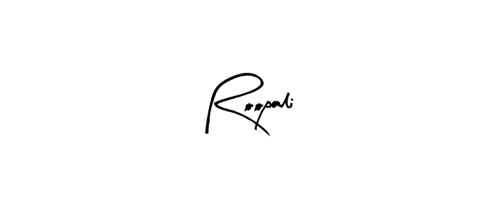 Roopali stylish signature style. Best Handwritten Sign (Arty Signature) for my name. Handwritten Signature Collection Ideas for my name Roopali. Roopali signature style 8 images and pictures png