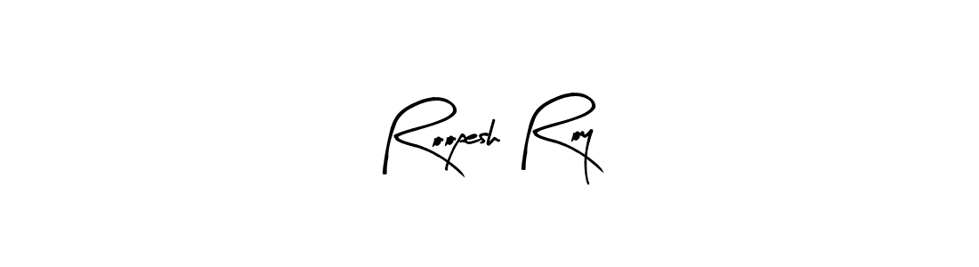 The best way (Arty Signature) to make a short signature is to pick only two or three words in your name. The name Roopesh Roy include a total of six letters. For converting this name. Roopesh Roy signature style 8 images and pictures png