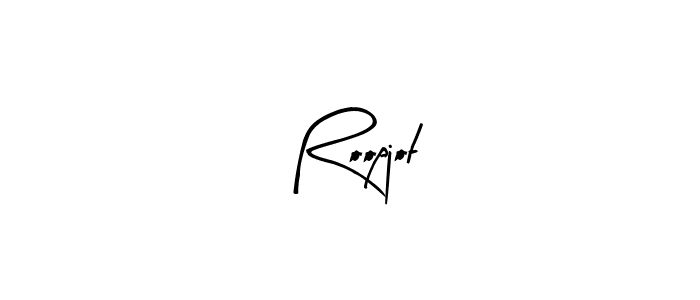 Similarly Arty Signature is the best handwritten signature design. Signature creator online .You can use it as an online autograph creator for name Roopjot. Roopjot signature style 8 images and pictures png