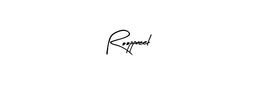 Use a signature maker to create a handwritten signature online. With this signature software, you can design (Arty Signature) your own signature for name Rooppreet. Rooppreet signature style 8 images and pictures png