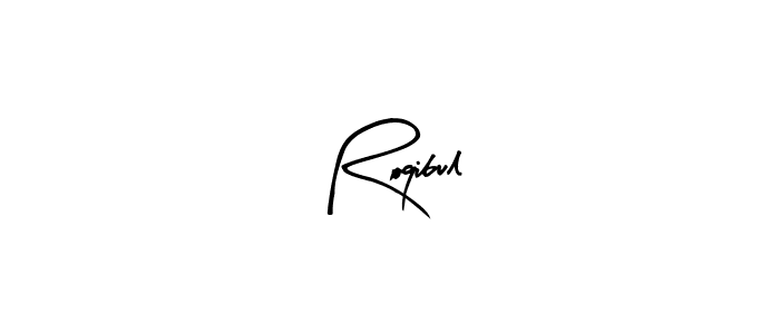 Arty Signature is a professional signature style that is perfect for those who want to add a touch of class to their signature. It is also a great choice for those who want to make their signature more unique. Get Roqibul name to fancy signature for free. Roqibul signature style 8 images and pictures png