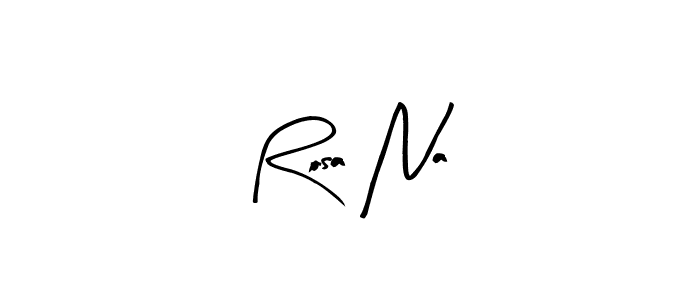 Best and Professional Signature Style for Rosa Na. Arty Signature Best Signature Style Collection. Rosa Na signature style 8 images and pictures png