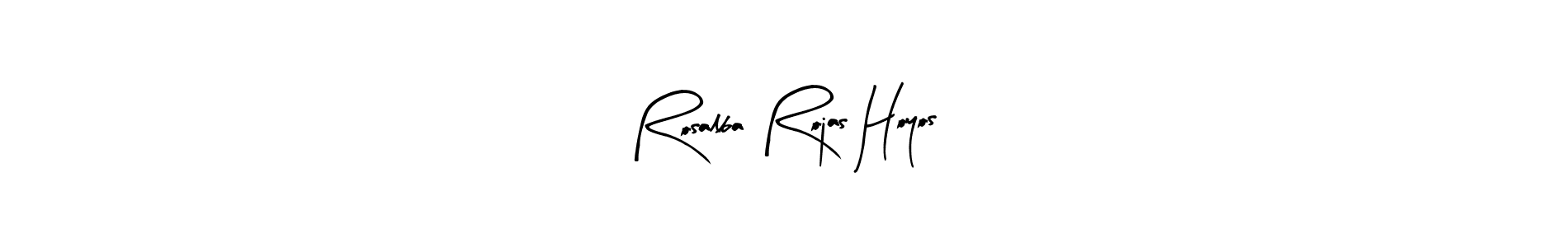 Rosalba Rojas Hoyos stylish signature style. Best Handwritten Sign (Arty Signature) for my name. Handwritten Signature Collection Ideas for my name Rosalba Rojas Hoyos. Rosalba Rojas Hoyos signature style 8 images and pictures png