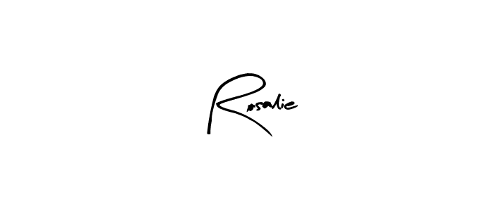 Similarly Arty Signature is the best handwritten signature design. Signature creator online .You can use it as an online autograph creator for name Rosalie. Rosalie signature style 8 images and pictures png