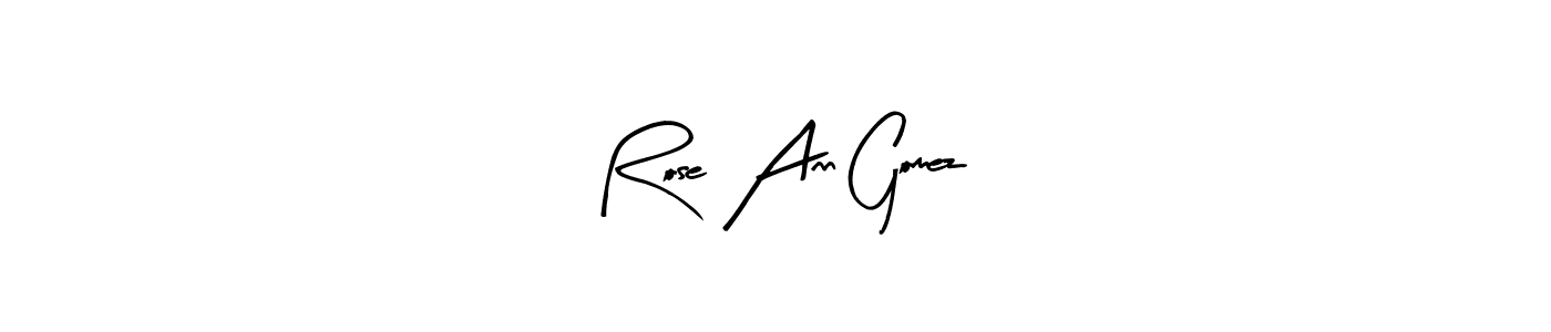 You can use this online signature creator to create a handwritten signature for the name Rose Ann Gomez. This is the best online autograph maker. Rose Ann Gomez signature style 8 images and pictures png