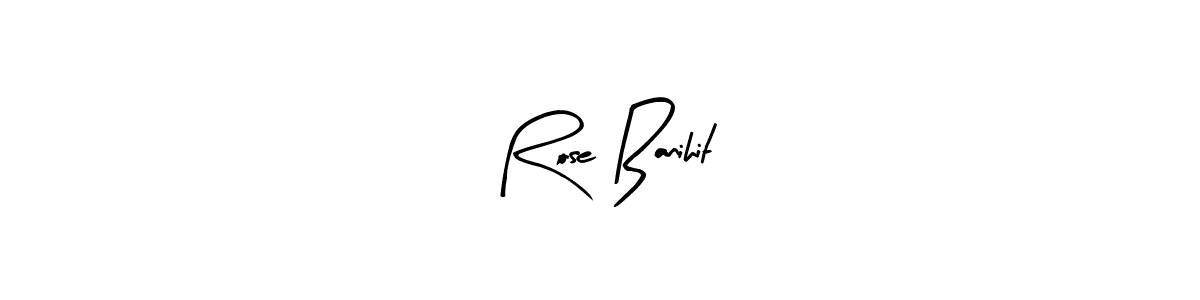 See photos of Rose Banihit official signature by Spectra . Check more albums & portfolios. Read reviews & check more about Arty Signature font. Rose Banihit signature style 8 images and pictures png