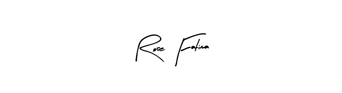Make a beautiful signature design for name Rose Fatima. Use this online signature maker to create a handwritten signature for free. Rose Fatima signature style 8 images and pictures png