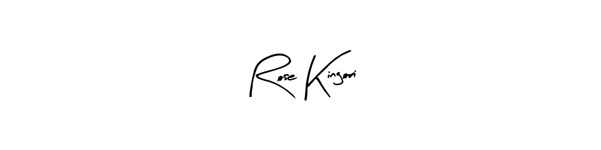 Create a beautiful signature design for name Rose Kingori. With this signature (Arty Signature) fonts, you can make a handwritten signature for free. Rose Kingori signature style 8 images and pictures png