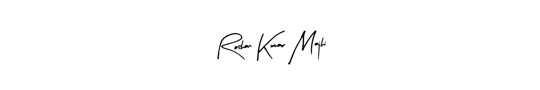 Also You can easily find your signature by using the search form. We will create Roshan Kumar Majhi name handwritten signature images for you free of cost using Arty Signature sign style. Roshan Kumar Majhi signature style 8 images and pictures png