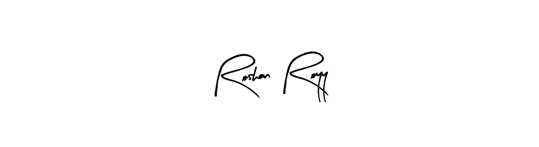 if you are searching for the best signature style for your name Roshan Royy. so please give up your signature search. here we have designed multiple signature styles  using Arty Signature. Roshan Royy signature style 8 images and pictures png