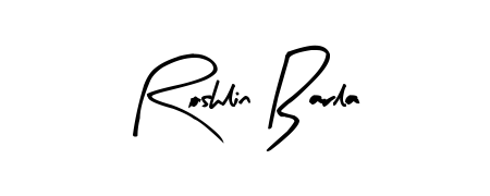 Build your personal autograph collection for name Roshlin Barla with Arty Signature design. Browse, select, and save your favorites. Roshlin Barla signature style 8 images and pictures png