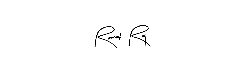 How to Draw Rounak Raj signature style? Arty Signature is a latest design signature styles for name Rounak Raj. Rounak Raj signature style 8 images and pictures png