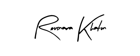 How to Draw Rousnara Khatun signature style? Arty Signature is a latest design signature styles for name Rousnara Khatun. Rousnara Khatun signature style 8 images and pictures png