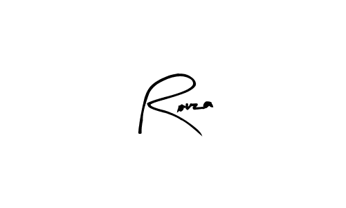 How to make Rouza signature? Arty Signature is a professional autograph style. Create handwritten signature for Rouza name. Rouza signature style 8 images and pictures png