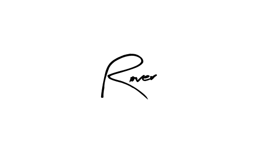 How to make Rover name signature. Use Arty Signature style for creating short signs online. This is the latest handwritten sign. Rover signature style 8 images and pictures png