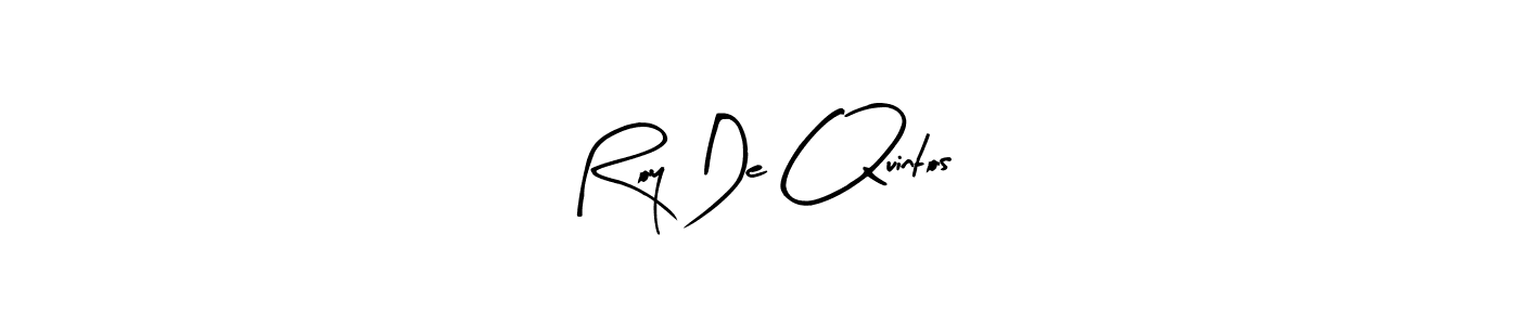 Roy De Quintos stylish signature style. Best Handwritten Sign (Arty Signature) for my name. Handwritten Signature Collection Ideas for my name Roy De Quintos. Roy De Quintos signature style 8 images and pictures png