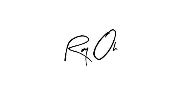 Similarly Arty Signature is the best handwritten signature design. Signature creator online .You can use it as an online autograph creator for name Roy Oh. Roy Oh signature style 8 images and pictures png