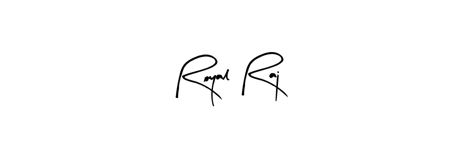 Design your own signature with our free online signature maker. With this signature software, you can create a handwritten (Arty Signature) signature for name Royal Raj. Royal Raj signature style 8 images and pictures png