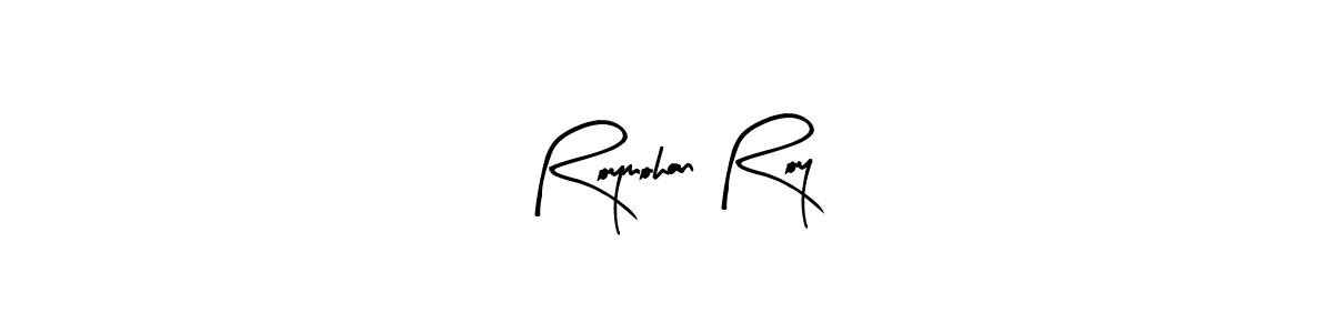Make a beautiful signature design for name Roymohan Roy. With this signature (Arty Signature) style, you can create a handwritten signature for free. Roymohan Roy signature style 8 images and pictures png