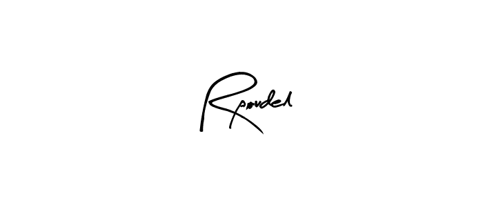 Once you've used our free online signature maker to create your best signature Arty Signature style, it's time to enjoy all of the benefits that Rpoudel name signing documents. Rpoudel signature style 8 images and pictures png