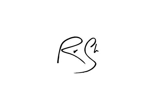 Use a signature maker to create a handwritten signature online. With this signature software, you can design (Arty Signature) your own signature for name Rr Sh. Rr Sh signature style 8 images and pictures png