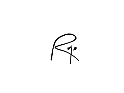 How to make Rrjo name signature. Use Arty Signature style for creating short signs online. This is the latest handwritten sign. Rrjo signature style 8 images and pictures png