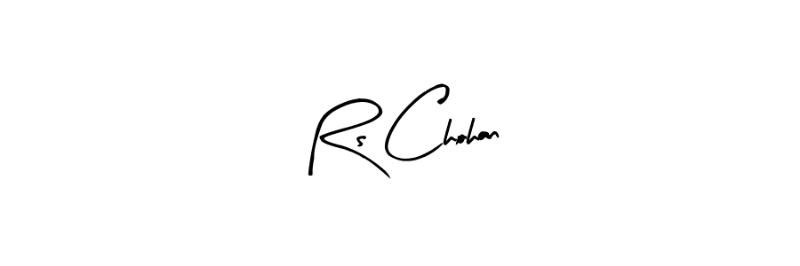 How to make Rs Chohan signature? Arty Signature is a professional autograph style. Create handwritten signature for Rs Chohan name. Rs Chohan signature style 8 images and pictures png