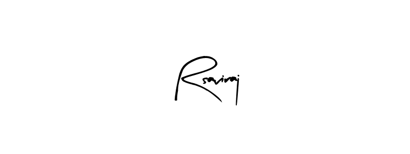 Also we have Rsaviraj name is the best signature style. Create professional handwritten signature collection using Arty Signature autograph style. Rsaviraj signature style 8 images and pictures png