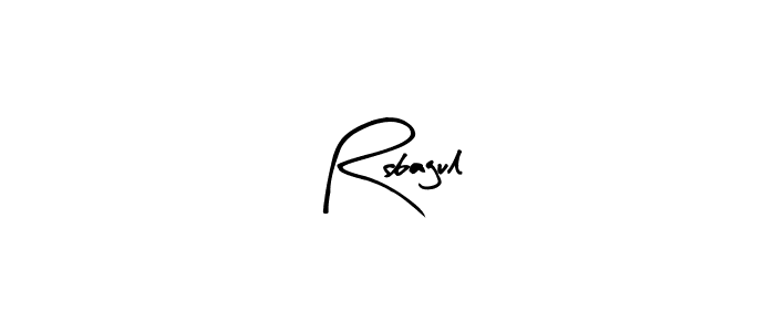 if you are searching for the best signature style for your name Rsbagul. so please give up your signature search. here we have designed multiple signature styles  using Arty Signature. Rsbagul signature style 8 images and pictures png