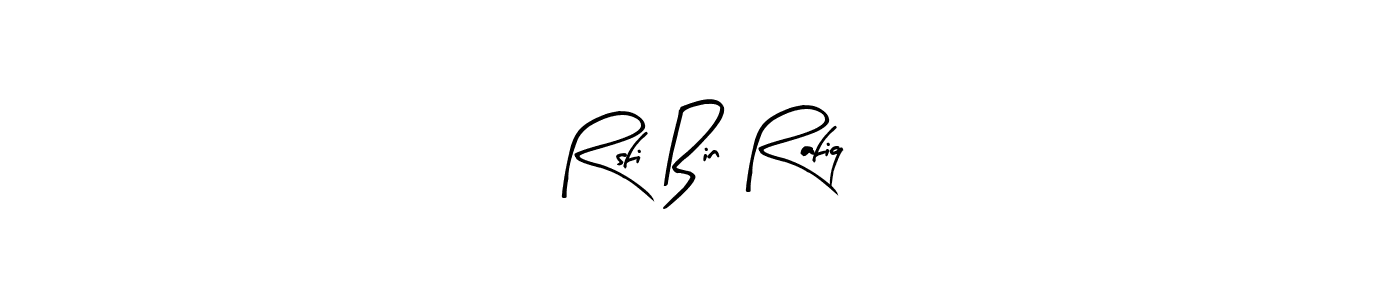 Once you've used our free online signature maker to create your best signature Arty Signature style, it's time to enjoy all of the benefits that Rsfi Bin Rafiq name signing documents. Rsfi Bin Rafiq signature style 8 images and pictures png