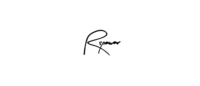 You can use this online signature creator to create a handwritten signature for the name Rspawar. This is the best online autograph maker. Rspawar signature style 8 images and pictures png