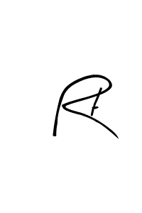 You should practise on your own different ways (Arty Signature) to write your name (Rt) in signature. don't let someone else do it for you. Rt signature style 8 images and pictures png