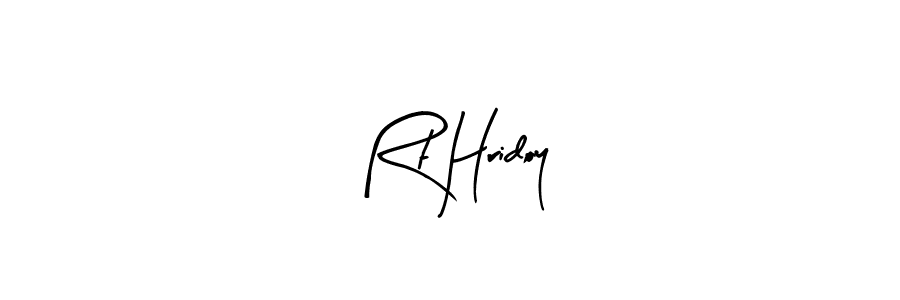Also we have Rt Hridoy name is the best signature style. Create professional handwritten signature collection using Arty Signature autograph style. Rt Hridoy signature style 8 images and pictures png